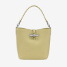 Longchamp - Sac seau Le Roseau XS porté épaule Pistache
